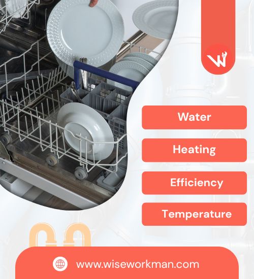 how hot dish washers get
